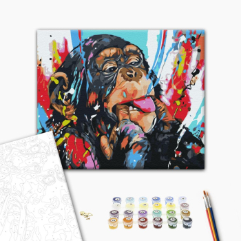 Цветная шимпанзе