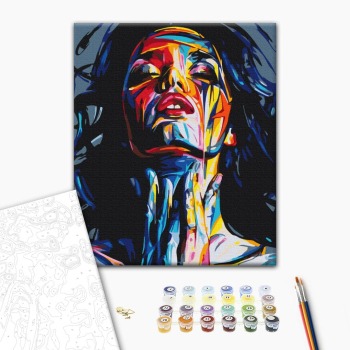 Картина по номерам Люди на картинах - Краса в деталях