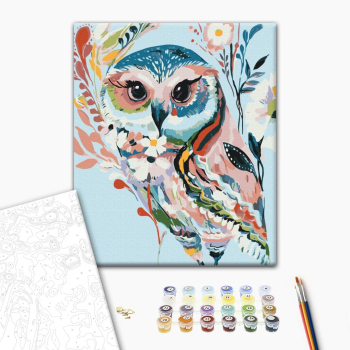 Нарисованная сова