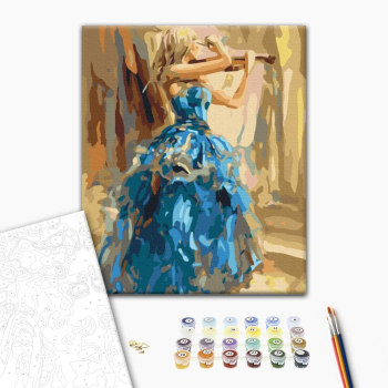 Картина по номерам Люди на картинах - Музична прима