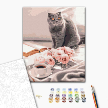 Картина по номерам Тварини, птахи та риби - Улюблений британець