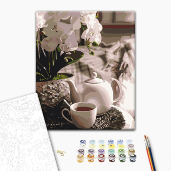 Чаепитие в орхидеях