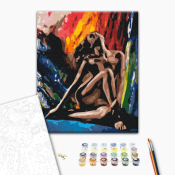 Картина по номерам Люди на картинах - Оголена пристрасть