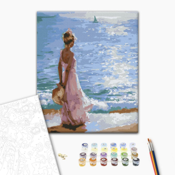 Картина по номерам Люди на картинах - Маленька Асоль