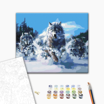 Волки в движении