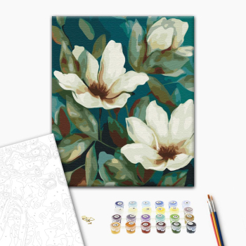 Картина по номерам Квіти - Ніжність квітів