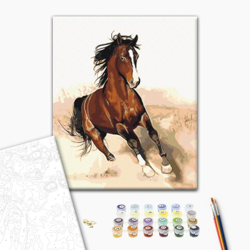 Скакун в движении