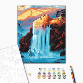 Картина по номерам Люди на картинах - Природа поруч