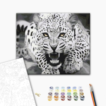 Картина по номерам Тварини, птахи та риби - Хижак в русі