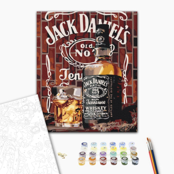 Картина по номерам Чоловічі - Американський віскі