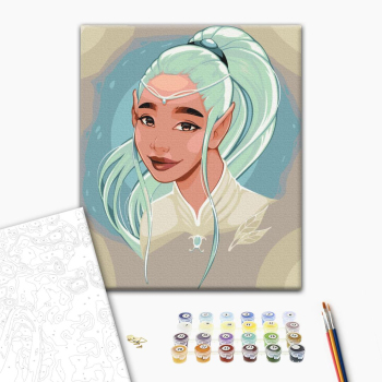 Картина по номерам Люди на картинах - Блу-Арт