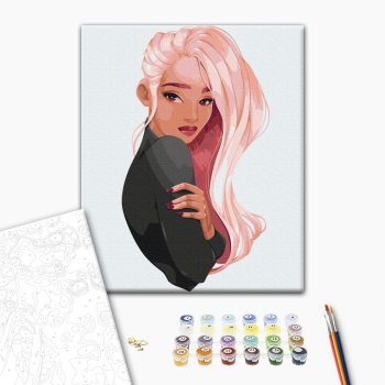 Картина по номерам Люди на картинах - Роуз Арт