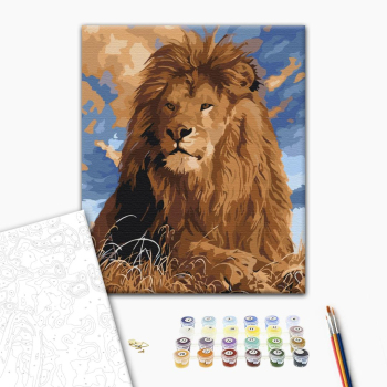 Картина по номерам Тварини, птахи та риби - Справжній велетень