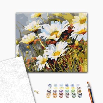 Клубнички в ромашках