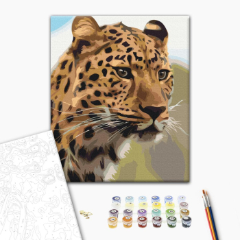 Пятнистый леопард