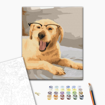 Картина по номерам Тварини, птахи та риби - Розумний дружок