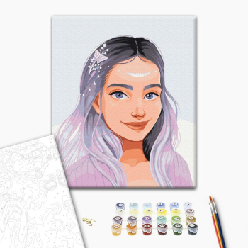 Картина по номерам Люди на картинах - Фіолет Арт