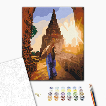 Картина по номерам Люди на картинах - Екзотичний схід