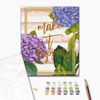 Картина по номерам Квіти - Зроби це!