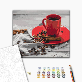 Картина по номерам Натюрморти - Кава з кардамоном