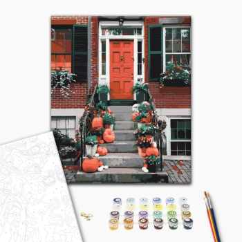 Картина по номерам Города - Осінь на Вест Сайд