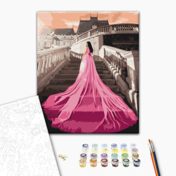 Картина по номерам Люди на картинах - Прием во дворце