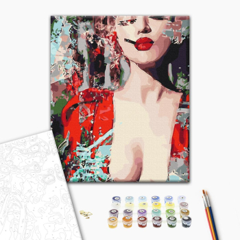 Картина по номерам Люди на картинах - Спокуса