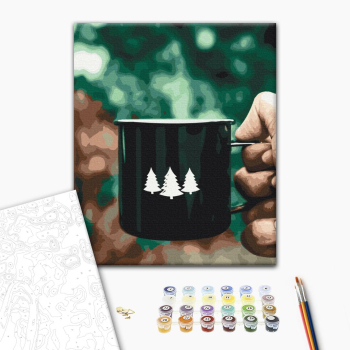 Картина по номерам Натюрморти - Ялинковий чай