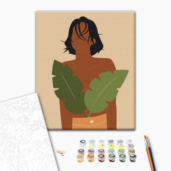 Картина по номерам Люди на картинах - Природа жіночності