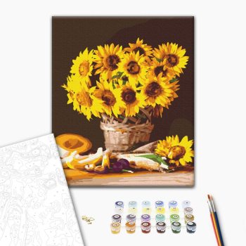 Яркие подсолнухи