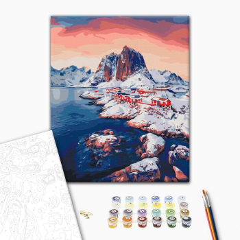 Рассвет на Лофотенских островах