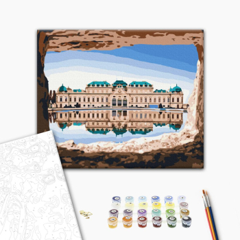 Картина по номерам Города - Прекрасний вид на Бельведер