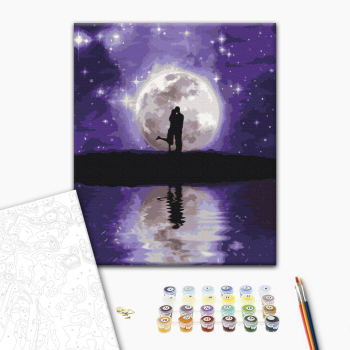 Картина по номерам Романтика - Казкові обійми