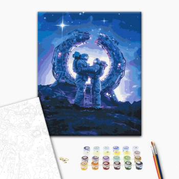 Картина по номерам Романтика - Космічні почуття