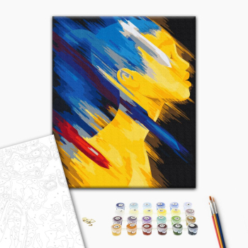 Картина по номерам Люди на картинах - Мы выстоим! ©Полина Скурихина