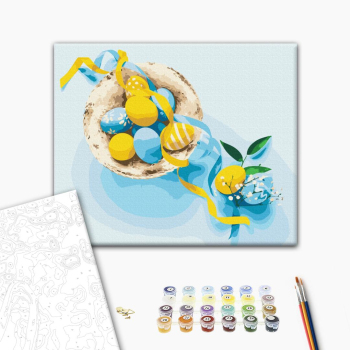 Картина по номерам Натюрморти - Український Великдень