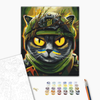 Котик разведчик ©Марианна Пащук