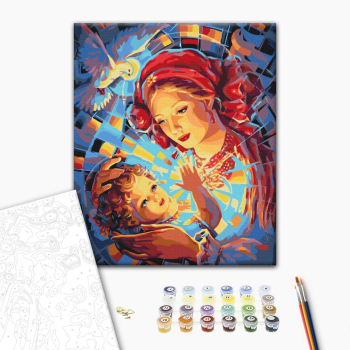 Картина по номерам Люди на картинах - Ніжність © Oleg Loburak