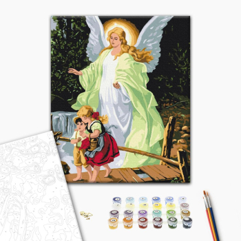 Картина по номерам Люди на картинах - Окрилені безпекою