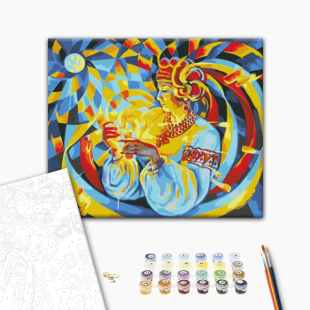 Картина по номерам Люди на картинах - Свеча надежды © Oleg Loburak