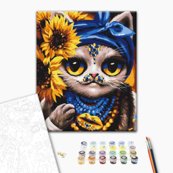 Картина по номерам Тварини, птахи та риби - Творческая Кошка ©Марианна Пащук