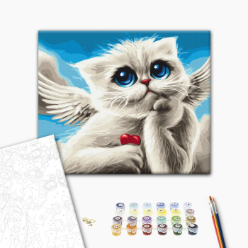 Картина по номерам Тварини, птахи та риби - аМурчик ©Маріанна Пащук