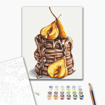 Картина по номерам Натюрморти - Грушева насолода © Anna Kulyk