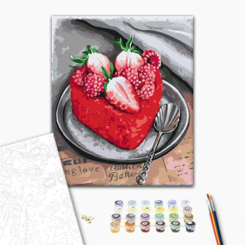 Картина по номерам Натюрморти - Любов на десерт © Anna Kulyk