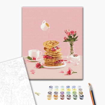 Картина по номерам Натюрморти - Медовое наслаждение © Галина Витюк