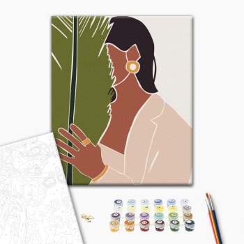 Картина по номерам Люди на картинах - Екзотичні дотики