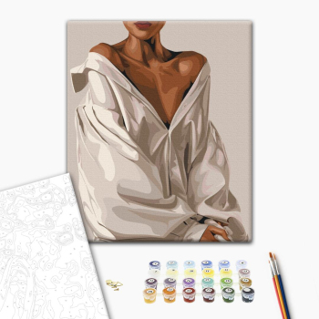 Картина по номерам Люди на картинах - Елегантна спокуса