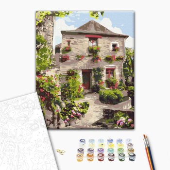 Картина по номерам Пейзажі - Два мира Прованса 1