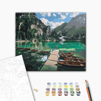 Картина по номерам Пейзажі - Доломитовые Альпы © Roksolana Baran