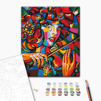 Картина по номерам Люди на картинах - Мелодия души © Oleg Loburak